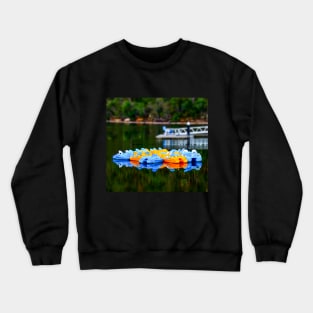 Paddle Boats, Bobbin Head, Ku-ring-gai Chase National Park, Sydney, NSW, Australia Crewneck Sweatshirt